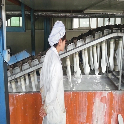 外科ニトリル ゴム手袋の生産ライン医学の乳液