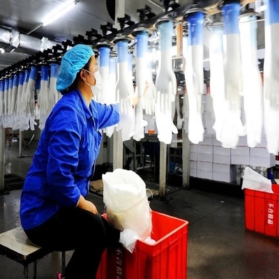 使い捨て可能な乳液の手袋の製造業機械200メートルの