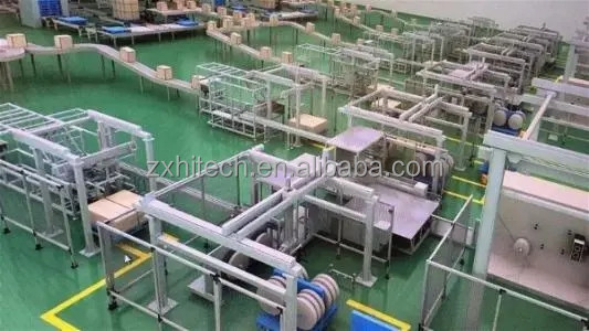 高速排尿不湿性生産ライン 高効率の排尿不湿性装置 尿布