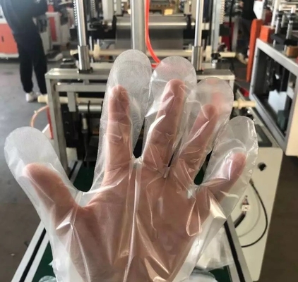 ZXの会社の高速PEのプラスチック手袋の生産ライン 	保証サービス