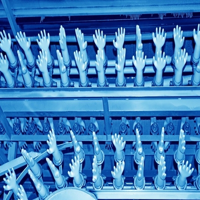 機械エジプトにカスタマイズ可能な鋼鉄ステンレス製力の食糧をする医学の乳液の手袋の機械類のゴム製手袋技術的な部品