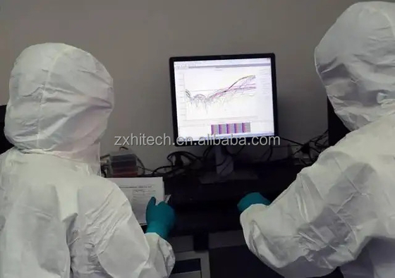 ZX株式会社 急速試験キット 生産ライン