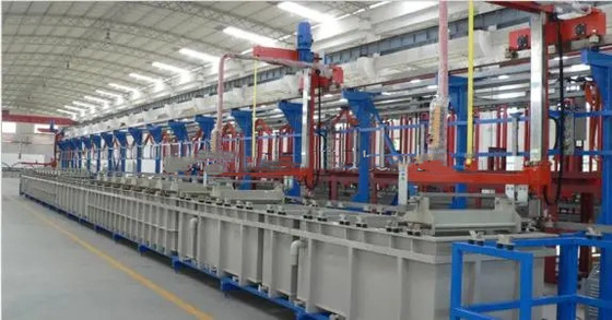 多力のアルミニウム陽極酸化のコーティングの生産ライン30000KG