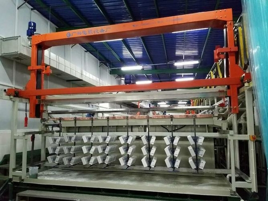 アルミニウムオキシデーション 黄金塗装 銀電圧塗装 生産ライン